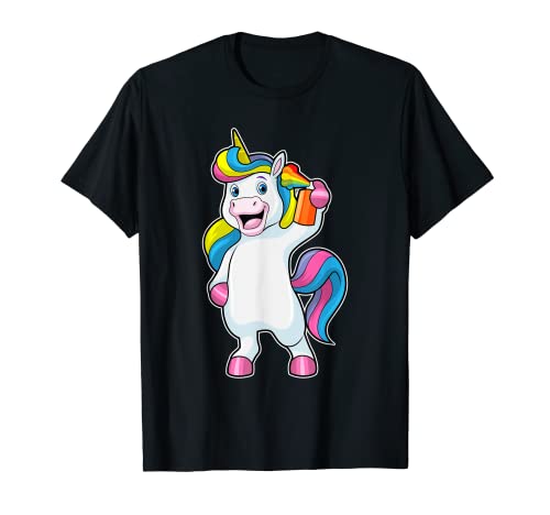 Unicornio Peluquero Laca para el cabello Camiseta