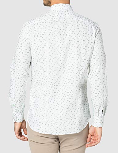 United Colors of Benetton Camisa 5lnk5qlo8, Allover A Flores 27n, L para Hombre