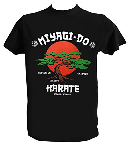 UZ Design Camiseta Miyagi Do Karate Kid Hombre Niño Fan Art Cobra Kai Peliculas 80, Niño 9-11 Años