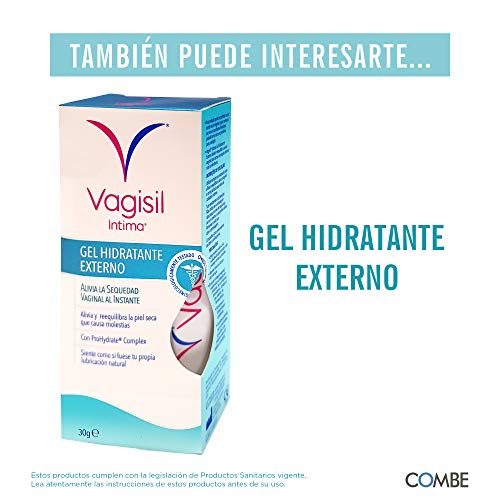 Vagisil Gel Hidratante Vaginal Interno. Con Ácido Hialurónico. Lubricación Inmediata E Hidratación Prolongada. 6 Aplicadores Monodosis de 5 g (total 30 g)