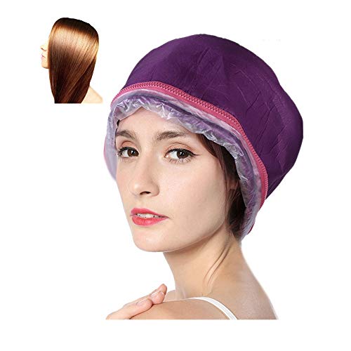 Vaporizador térmico eléctrico Gorro para el cabello tratamiento térmico para el pelo belleza Sombrero nutritivo Gorro de tratamiento térmico para cabello duradero Gorro de Spa para Pelo