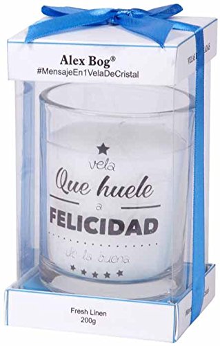 Vela con Mensaje (Que HUELE A Felicidad DE LA Buena)