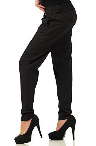 Vero Moda Vmeva Mr Loose String Pant Ga Noos Pantalones, Negro (Black), XL para Mujer