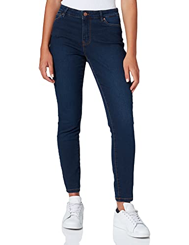 Vero Moda VMJUDY MR Slim Jegging VI3122 Noos Jeans, Dark Azul Denim, XL para Mujer