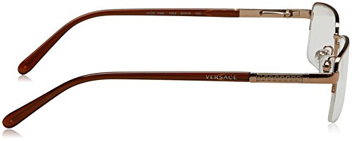 Versace 0Ve1066 Monturas de Gafas, Light Brown, 50 para Hombre