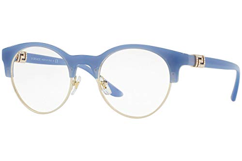 Versace 0Ve3233B, Monturas de Gafas para Mujer, Marrón (Opal Azure), 49