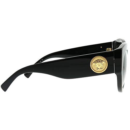 Versace 0VE4353 Gafas de Sol, Black, 51 para Mujer