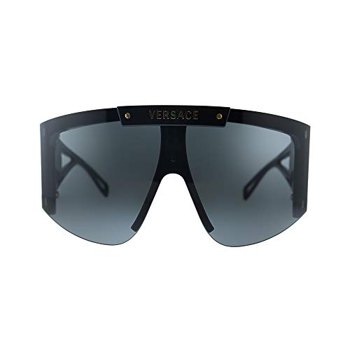 Versace Gafas de Sol MEDUSA ICON VE 4393 Black/Grey Pink Shaded Lens 46/14/120 mujer