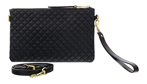 Versace Jeans - Bolso de mano para mujer, color negro, Negro , Talla única