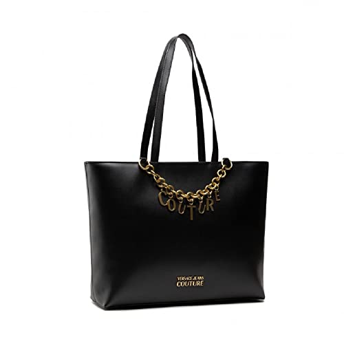 VERSACE JEANS Versace Jeans - Bolso de mujer para la compra, 72VA4BC3ZS063, Negro