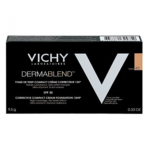 Vichy dermatológicamente Blend korrigie reflectante de compacta de crema de sujeción de maquillaje 12 h 45, 10 ml