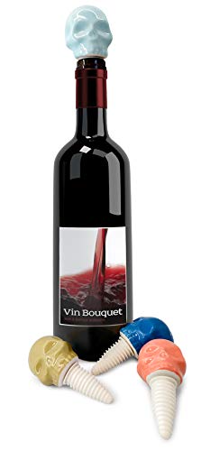 Vin Bouquet FIT 437 - Tapón cerámica Calavera