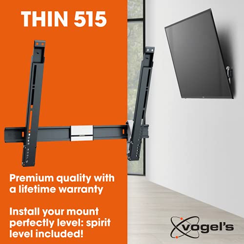 Vogel's THIN 515 Soporte de pared para TV, Inclinable, Para televisores de entre 40-65 pulgadas (102-165 cm), Máx. 25 kg, VESA Máx. 600x400, Certificación TÜV