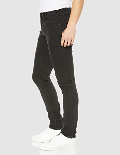 Volcom 2X4 Pantalones Vaqueros, Hombre, Tinta Negra, 31