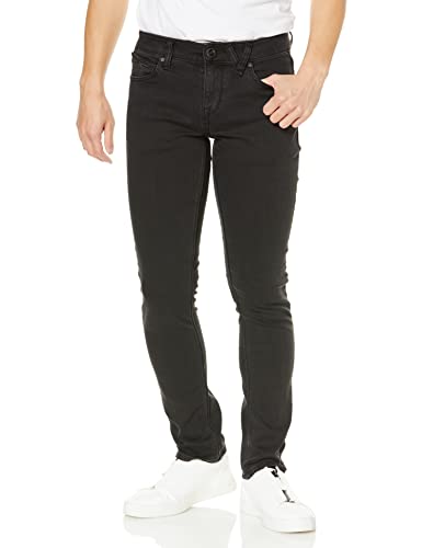 Volcom 2X4 Pantalones Vaqueros, Hombre, Tinta Negra, 31