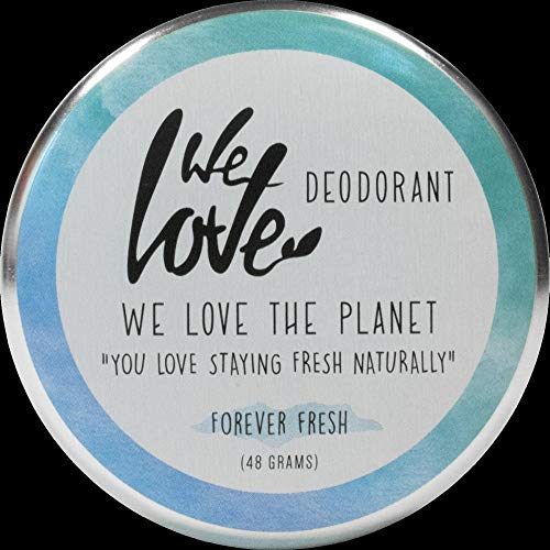 We Love The Planet Bio WLTP Crema desodorante natural Forever Fresh (2 x 48 g)