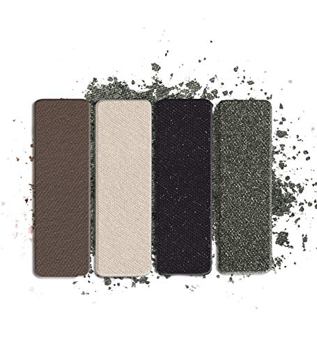 Wet n Wild Color Icon Eyeshadow Quads (Lights Out) – Paleta de Sombras de ojos - 4 colores mate y brillo