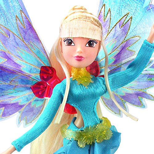 Winx Club Stella | Onyrix Fairy Muñeca World of Winx | Traje Mágico | 28 cm