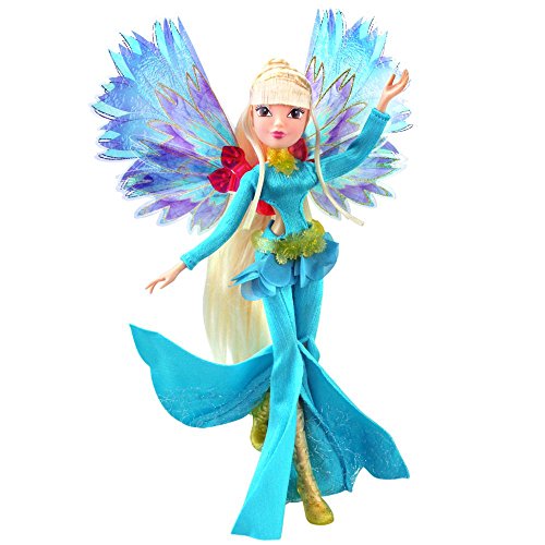 Winx Club Stella | Onyrix Fairy Muñeca World of Winx | Traje Mágico | 28 cm