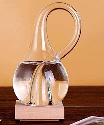 XIAOTENG Klein Botellas de modelo espacial de cuatro dimensiones, la botella mágica, nunca se llenará la ciencia de prueba de agua, la oficina enseñanza espacio botella un regalo (con base)