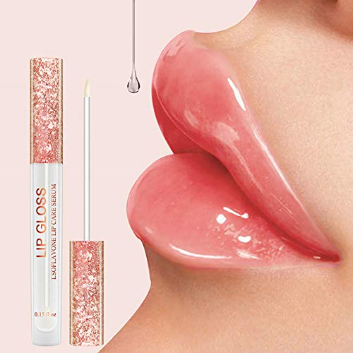 Xiton 1 UNID Pro Lips Care Serum Hidratante Natural Essence Labios Rellenando Labios Reducir Líneas Finas Brillo de Labios Ingredientes Seguros Duraderos Duraderos