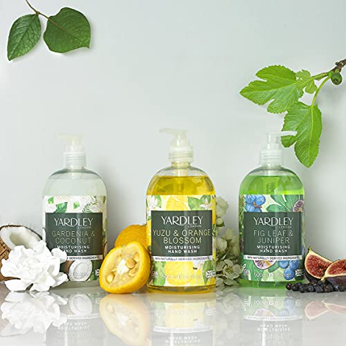 Yardley London Deluxe Yuzu & Orange Blossom Botanical Hand Wash 500 ml