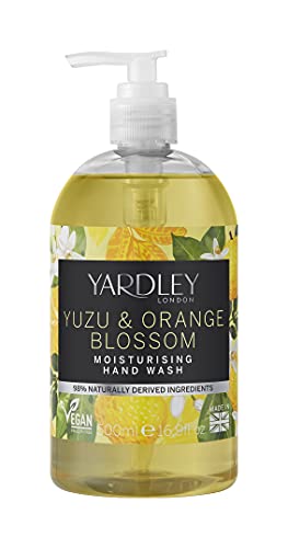 Yardley London Deluxe Yuzu & Orange Blossom Botanical Hand Wash 500 ml