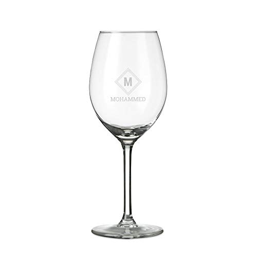 YourSurprise Copa de Vino Blanco Personalizada - Copa de Vino Blanco con Nombre Grabado: Personalizable con Texto, diseños y Diferentes Tipos de Letras (1)