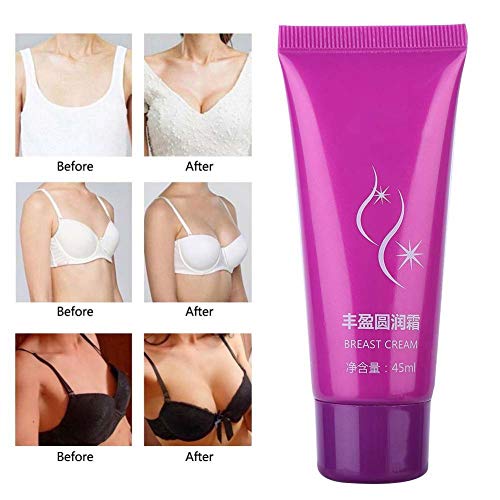 Zetiling Crema Reafirmante Senos, Crema de pecho de 45g, Crema Reafirmante para Agrandar los Senos Crema Nutritiva para los Senos Crema de Masaje de Belleza para el Cuidado del Pecho Reafirmante