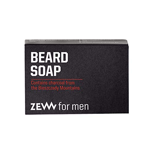 Zew For Men Natural Beard Soap With Activated Carbon 85ml