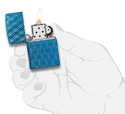 Zippo Armor HP Blue Diamonds