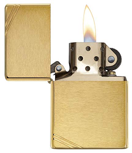 Zippo Mechero - Brass Brushed Vintage