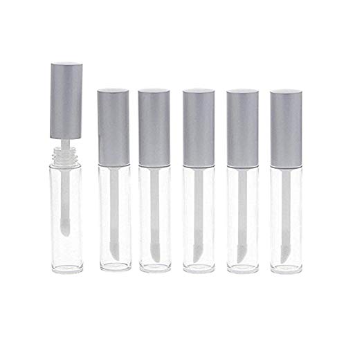 10 piezas de 10 ml/3.5 oz de plástico transparente Lip Gloss Tube Labial muestras de bálsamo labial de viaje frascos de embalaje frascos frascos de goma para bricolaje herramienta de belleza