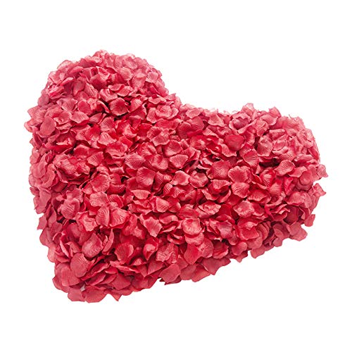 1000pcs pétalos de rosa artificiales de seda,pétalos de Rosa de Seda Artificial artificiales Pétalos de rosa Pétalos de rosa artificiales para bodas Compromisos Decoración de mesa Decoración de fiesta