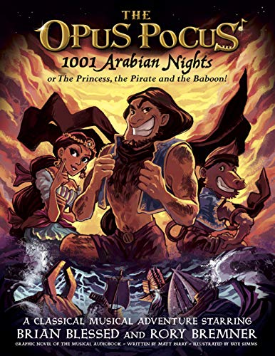 1001 Arabian Nights: or The Princess, the Pirate and the Baboon! (Graphic Novel) (The Opus Pocus Book 1) (English Edition)