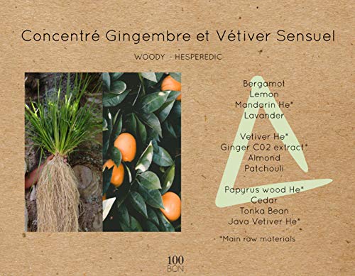 100Bon Gingembre Et Vetiver Sensuel Concentrate EDP 50ml