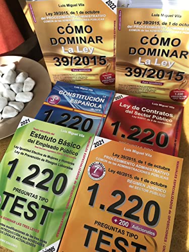 1220 Preguntas Tipo Test. Estatuto Básico del Empleado Público. Igualdad Efectiva Mujeres y Hombres. Prevención de Riesgos Laborales.