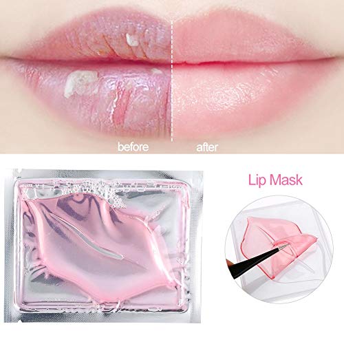 15PCS Mascarilla Labios Mascarilla Labial Para El Cuidado de Los Labios, Colágeno Natural, Almohadillas Para Labios Para Exfoliar, Humectar, Eliminar La Piel Muerta, Labios Anti Agrietados