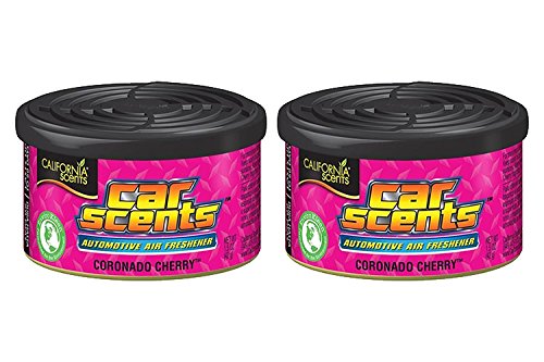 2 ambientadores para coche California Scents Coronado Cherry