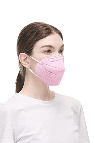 30 Mascarillas FFP2/KN95 Rosa Homologadas Certificación CE sin Válvula de 4 Capas, Máscara Protectora de Polvo, Mascarilla de Protección con Filtros de Calidad BFE≥95, 30 Piezas