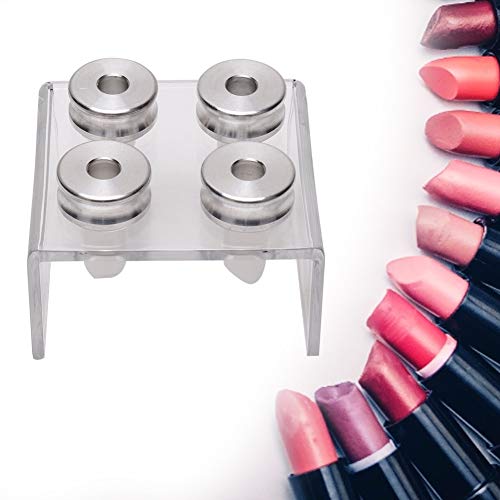 4 Pcs Lápiz Labial Molde, Moldes Para Barra De Labios, DIY Maquillaje Cosméticos Lápiz Labial Molde Molde De Silicona Para Hacer Herramientas Por Haciendo Lápiz Labial Muestra