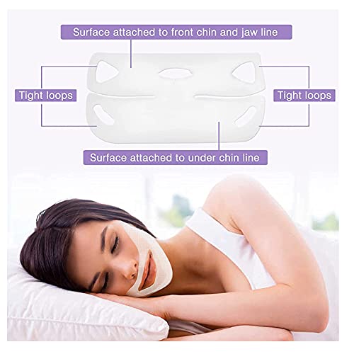 5/10/15/20Pcs v Line Lifting Mask, v Shaped Slimming Face Mask Double Chin Reducer (10 pcs)