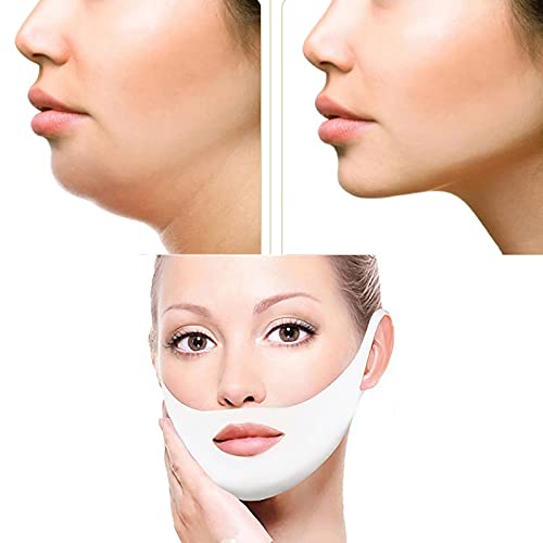 5/10/15/20Pcs v Line Lifting Mask, v Shaped Slimming Face Mask Double Chin Reducer (10 pcs)