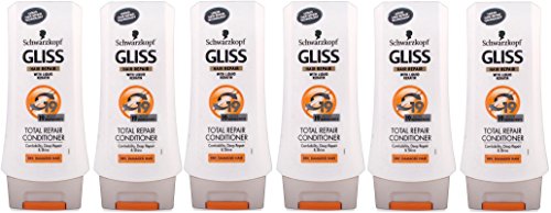 6 x Schwarzkopf Gliss – Reparación Total Acondicionador 200 ml