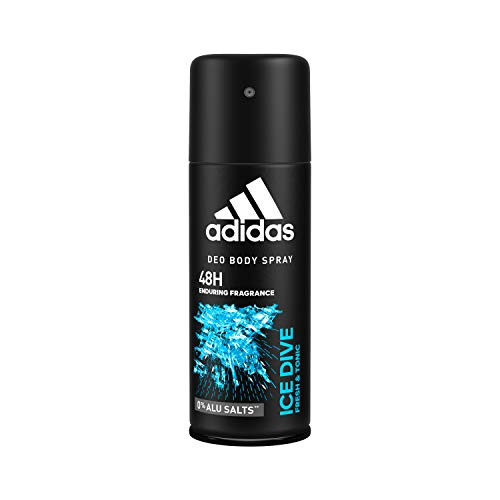 Adidas Ice Dive - Desodorante en spray para hombre, 150 ml