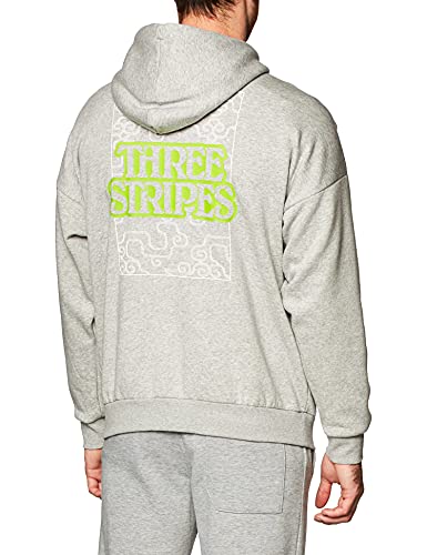 adidas M Urban Q3 Hood Sudadera, Hombre, brgrin, S