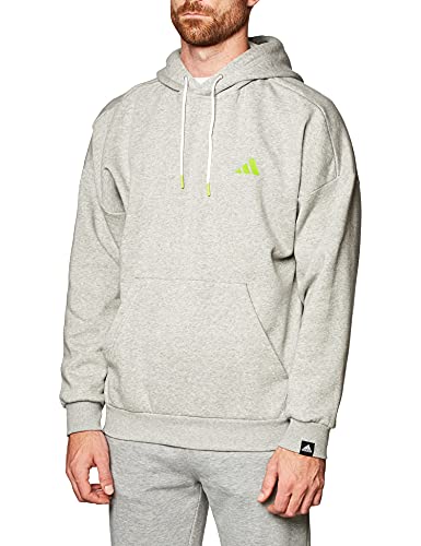 adidas M Urban Q3 Hood Sudadera, Hombre, brgrin, S