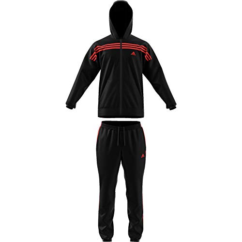 adidas MTS Urban Conjunto Deportivo, Hombre, Negro (Black/App Solar Red), XS