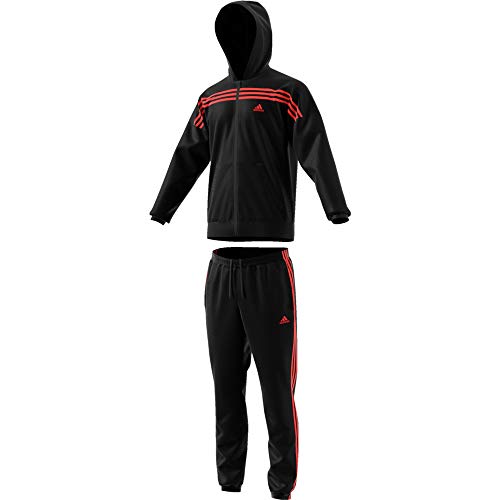 adidas MTS Urban Conjunto Deportivo, Hombre, Negro (Black/App Solar Red), XS