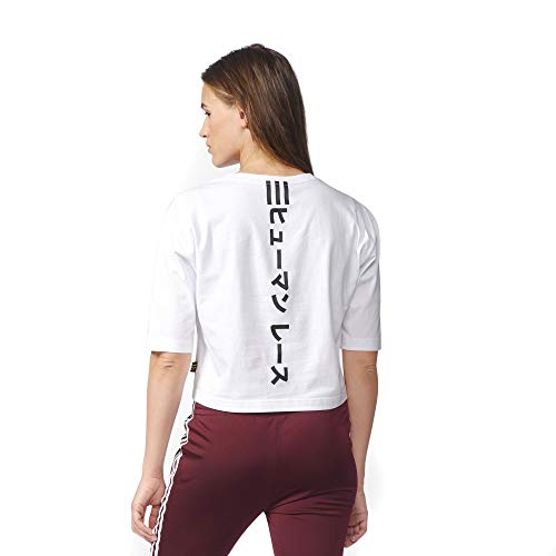 adidas Originals Pharrell Williams Hu Loose Tee # br1866 - Blanco -